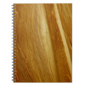 Carnet Pine Wood II Faux Texture en bois (Devant)