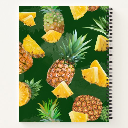 Carnet Pineapple Pattern 9 (Dos)