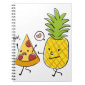 Carnet Pineapple pizza (Devant)