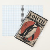Carnet Pingouin avec Southern Sun et Ice Map (À l'intérieur)