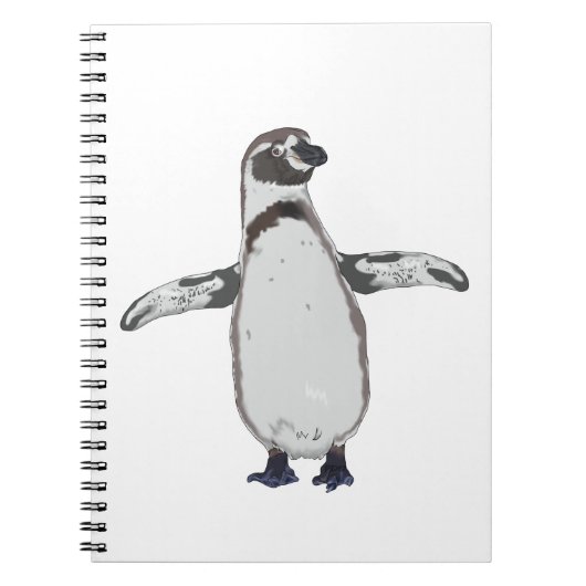 Carnet Pingouin de dessin (Devant)
