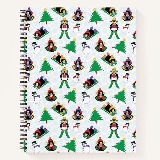 Carnet Pingouin de Noël (Devant)