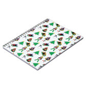 Carnet Pingouin de Noël (Côté gauche)