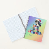 Carnet Pingouin de Noël mignon avec carte cadeau et lumiè (Intérieur)