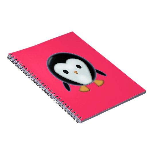 Carnet Pingouin mignon (Côté Droit)