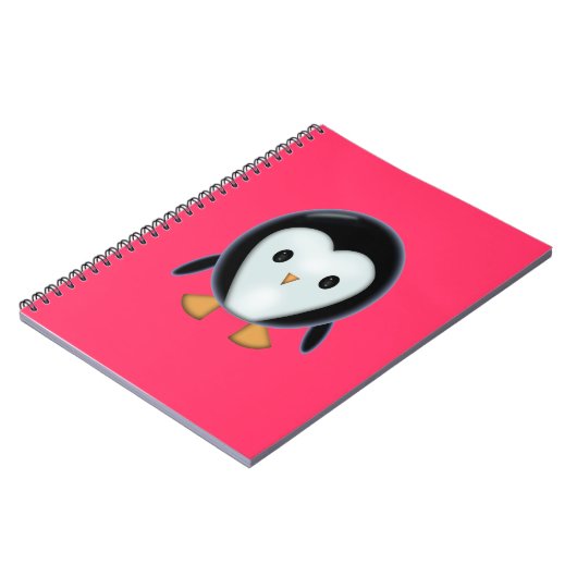 Carnet Pingouin mignon (Côté gauche)
