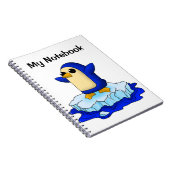 Carnet Pingouin mignon bébé (Côté Droit)