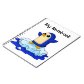 Carnet Pingouin mignon bébé (Côté gauche)