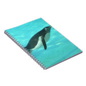 Carnet Pingouin nageant sous l'eau (Côté Droit)