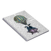 Carnet Pingouins volants (Côté Droit)