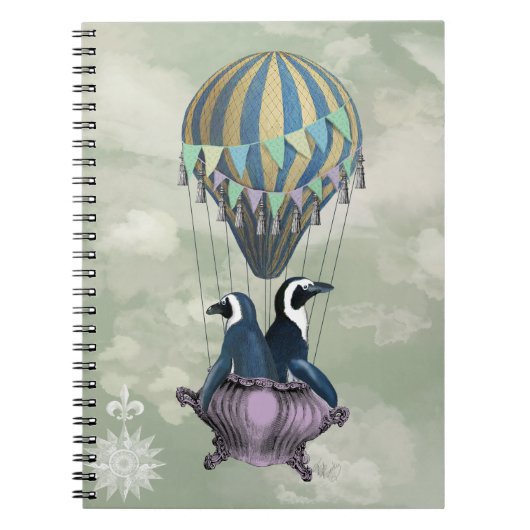 Carnet Pingouins volants 2 (Devant)