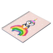 Carnet Pinguim unicórnio (Côté gauche)