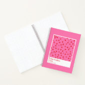 Carnet Pink and Red Floral Aesthetic Notebook (Intérieur)