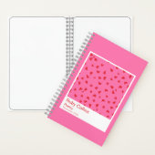 Carnet Pink and Red Floral Aesthetic Notebook (À l'intérieur)