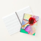 Carnet Pink aquarelle tulipe art (Intérieur)