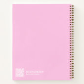 Carnet Pink Aura Swatch Angel Number Notebook (Dos)