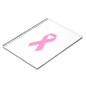 Carnet Pink Aware Ribbon (Côté gauche)