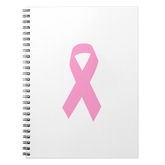 Carnet Pink Aware Ribbon (Devant)