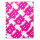 Carnet PINK BAHT SIGNER ฿ Thai Devise ฿ (Devant)