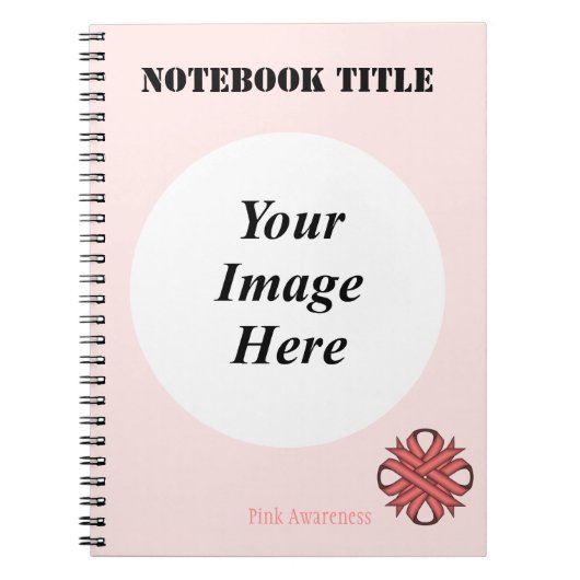 Carnet Pink Clover Ribbon (Devant)
