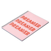 Carnet Pink Dreamer (Côté gauche)