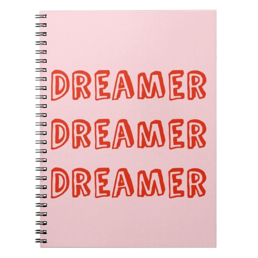 Carnet Pink Dreamer (Devant)