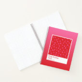 Carnet Pink Floral Gradient Spiral Notebook (Intérieur)