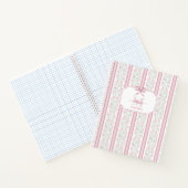 Carnet Pink Floral Wildflowers Coquette Bow (Intérieur)