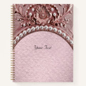 Carnet Pink Flower Notebook (Devant)