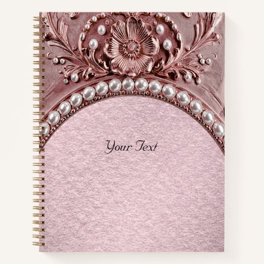 Carnet Pink Flower Notebook (Devant)