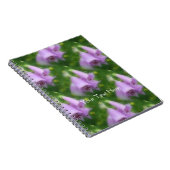 Carnet Pink Foxglove Flowers Nature (Côté Droit)