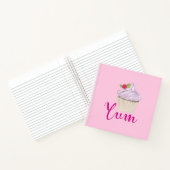 Carnet Pink Frosted Cupcake Yum! (Intérieur)
