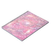 Carnet Pink Galaxy Constellations Planets Sky (Côté gauche)