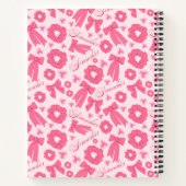 Carnet Pink Girly Scrunchies Pattern Cute Hair Accessory  (Dos)