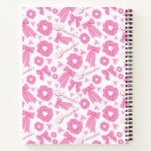 Carnet Pink Girly Scrunchies Pattern Cute Hair Accessory  (Dos)