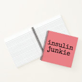 Carnet Pink insuline junkie planner (Intérieur)