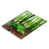 Carnet Pink Lady Slipper sauvage orchidée (Côté gauche)