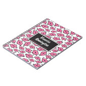 Carnet Pink Lip Kiss Lipstick & Beauty Distributeur Perso (Côté gauche)