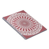 Carnet Pink Madder Tristyns Mandala (Côté Droit)