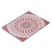 Carnet Pink Madder Tristyns Mandala (Côté gauche)