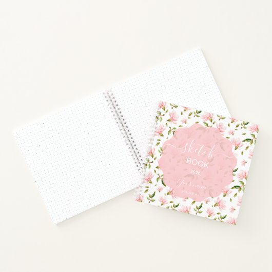 Carnet Pink Magnolia (Intérieur)