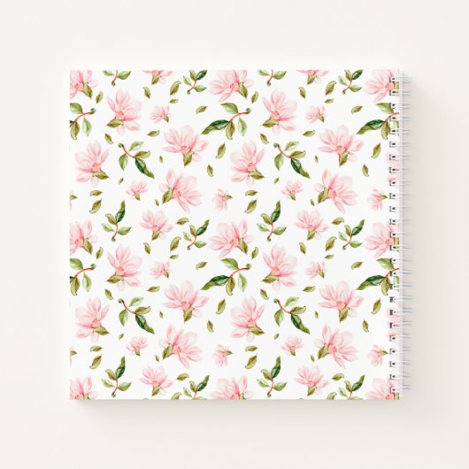 Carnet Pink Magnolia (Dos)