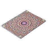 Carnet Pink Mandala design (Côté gauche)
