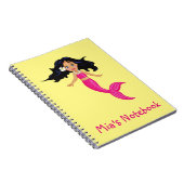 Carnet Pink Mermaid (Côté Droit)