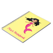 Carnet Pink Mermaid (Côté gauche)