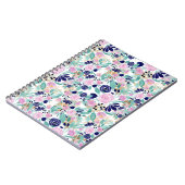 Carnet Pink Navy Blue Gold (Côté gauche)