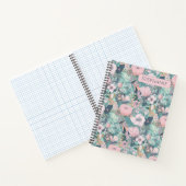Carnet Pink Pastel Garden Floral (Intérieur)