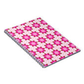 Carnet Pink Petal Mosaic pattern (Côté Droit)