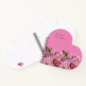 Carnet Pink Simple Professional Calligraphy Magnolias (Intérieur)