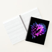 Carnet Pink Sparkles Galaxy Unicorn Notebook (Intérieur)